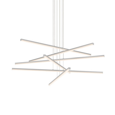 Stix 6 - Light LED Chandelier