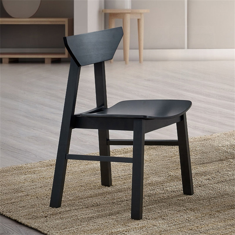 Ensemble de 4 chaises d'appoint modernes à finition contemporaine