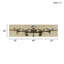 Flight Time Triptych, impression sur coton encadrée