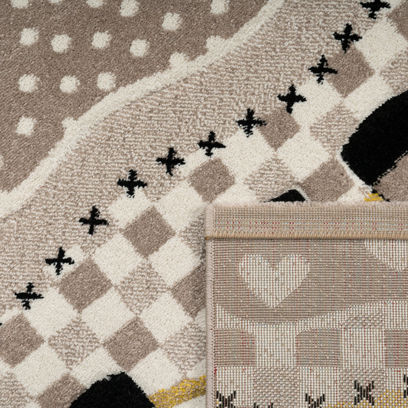 Croker Beige Rug, Rectangle 140 x 200cm