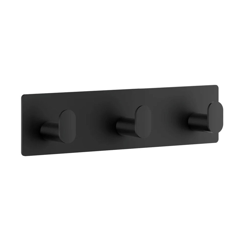 Ensemble d'accessoires de salle de bain Beslagsboden, Noir mat