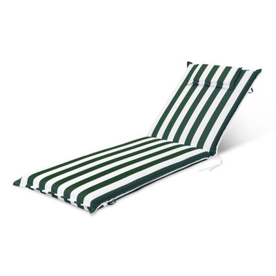 Sun Lounger Cushions for Garden, 63x200x8 cm