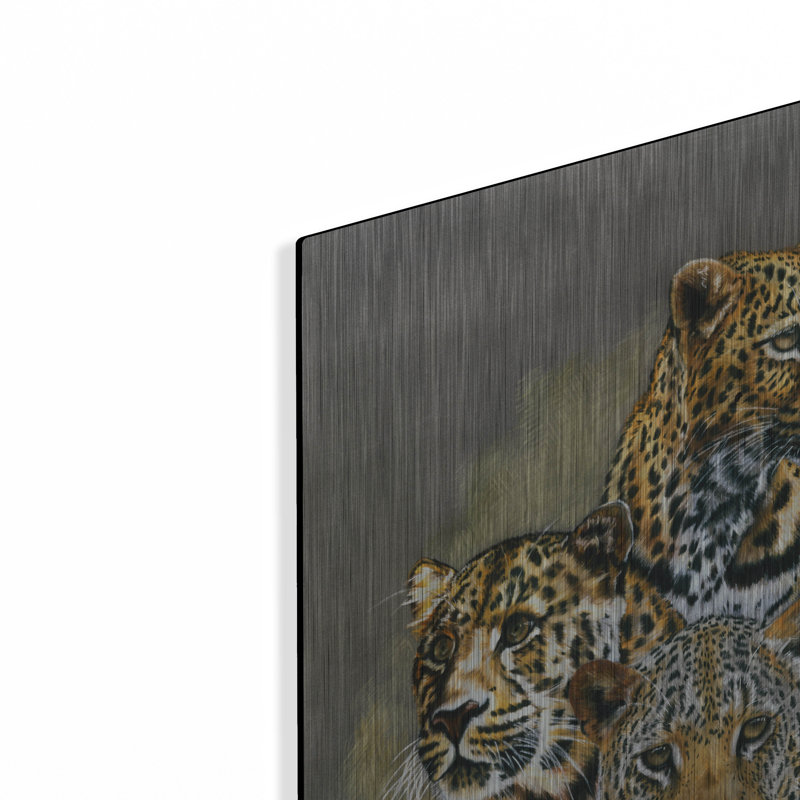 Bungalow Rose «Shadow Hunter» par Barbara Keith, art mural en métal, 24 po x 36 po, H 24 po x l 16 po