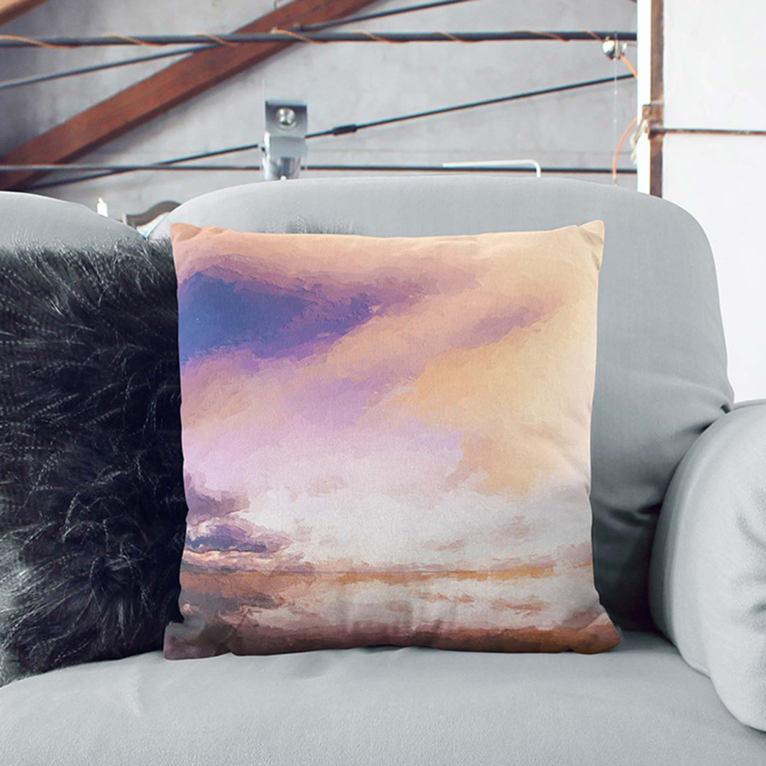 Clouds Above Cushion with Filling