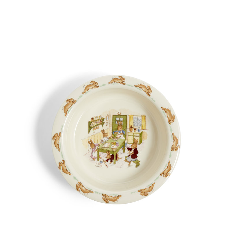 Bunnykins Baby Plate 6 In