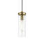 Luminaire suspendu cylindrique simple à 1 lumière Donshay-1423719746