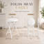 Upholstered Counter Stool with Metal Frame-1948068319