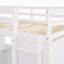Lit mezzanine avec bureau et garde-robe-110922965