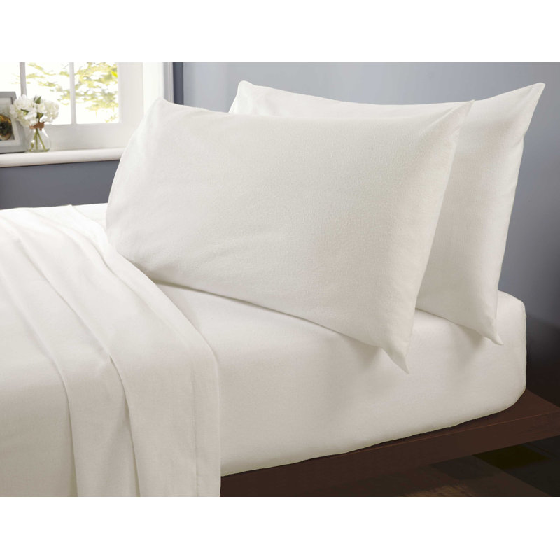 Rothana Standard Sheet Set, Cream, Kingsize (5')