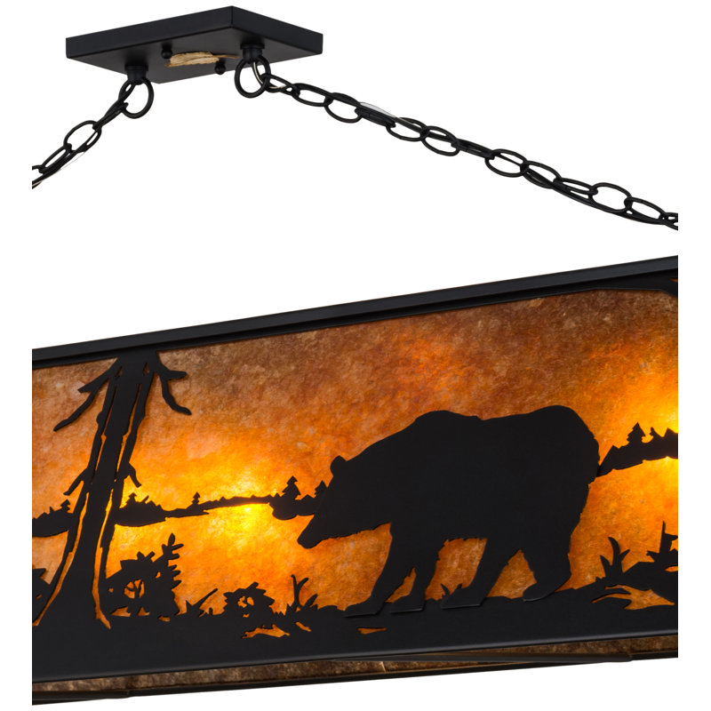 Bear at Lake 9 - Light Pendant