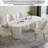 Italian light luxury sintered stone oval dining table-229917301
