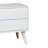 Mid-Century Modern Solid Wood Nightstand With 2-Drawers And Round Tapered Legs For Elegant Bedroom Storage-1379796422