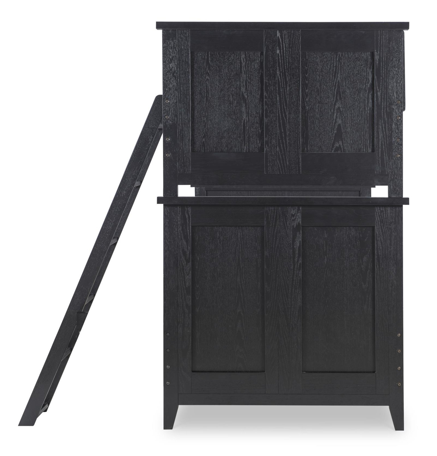 Today's Traditions Bunk Bed With Ladder, Blacksmith, Twin Over Twin