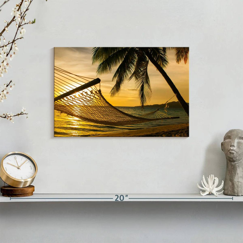 Gillard Scene At Sunset, 8" H x 12" W