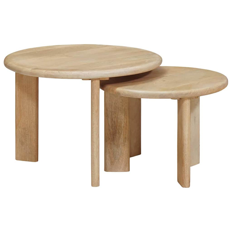 Tavarese Solid Wood Coffee Table, Oak