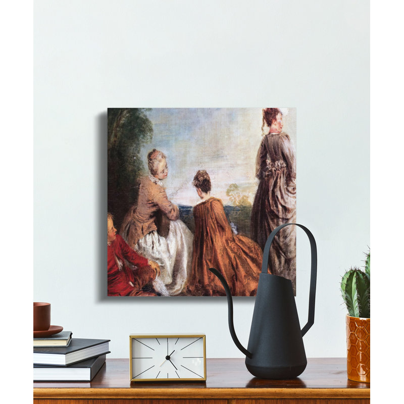 Piscitelli Wrapped Canvas Print Set, 16x16
