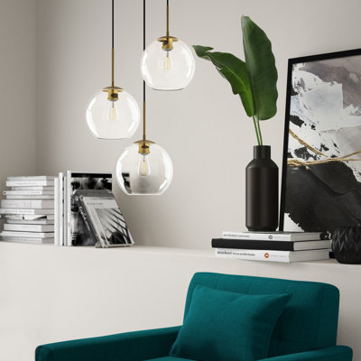 Snead 3-Light Globe Cluster Pendant 