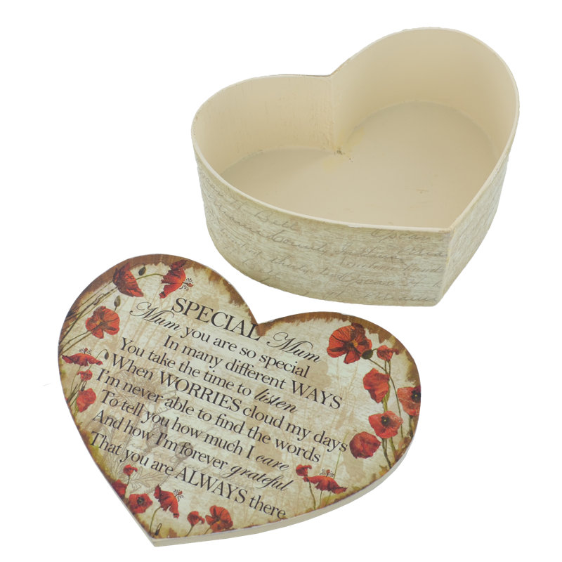 Bessette Handmade Wooden Memory Box