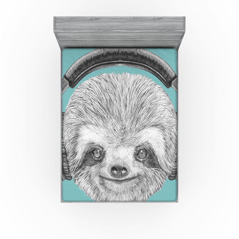 Drap-housse Ambesonne Sloth