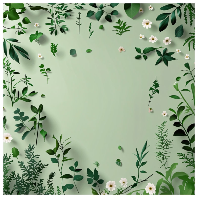 Coussin Greenery, 20 po x 20 po