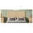 Modern Farmhouse Queen Size Headboard with Arched Design - Oak Vertical Grain Vintage Style Wooden Headboard for Bedroom-1181281182