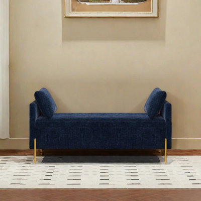 Banc simple en acier inoxydable