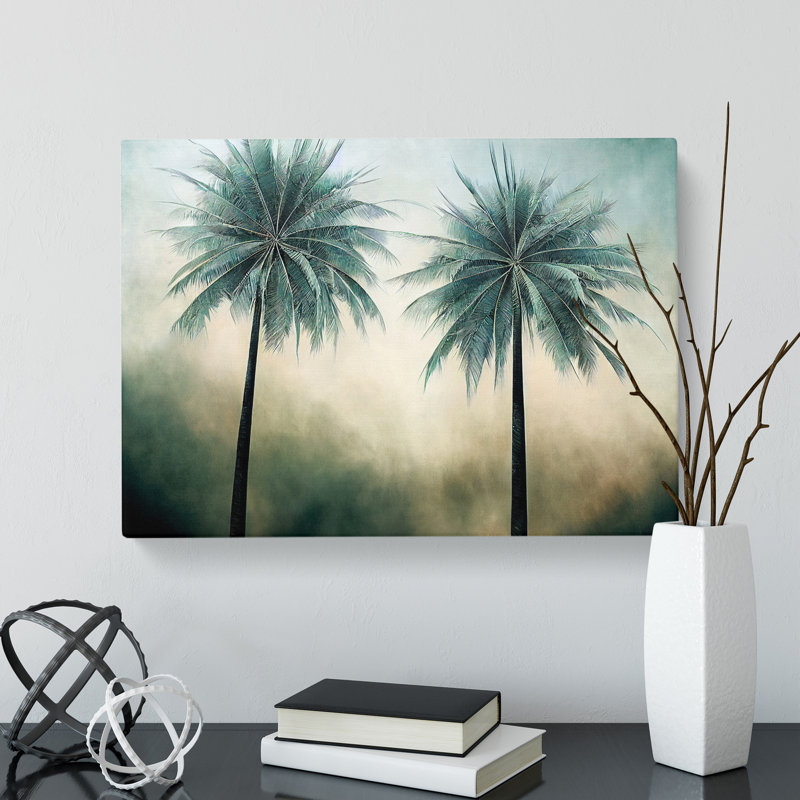 Fantastic Palm Trees - Wrapped Canvas, 50cm H x 76cm W x 3cm D