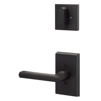Logan Passage Lever with Deadbolt