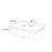 Modern rectangular storage coffee table-37049294