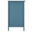 Table de chevet bleu sarcelle pour l'organisation de la chambre à coucher - 3 tiroirs pour une utilisation efficace de l'espace et un mobilier compact fiable avec une conception élégante