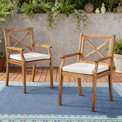 Chaise longue de patio 2 pièces
