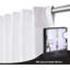 Rideau texturé 100% coton flammé blanc-1400447072