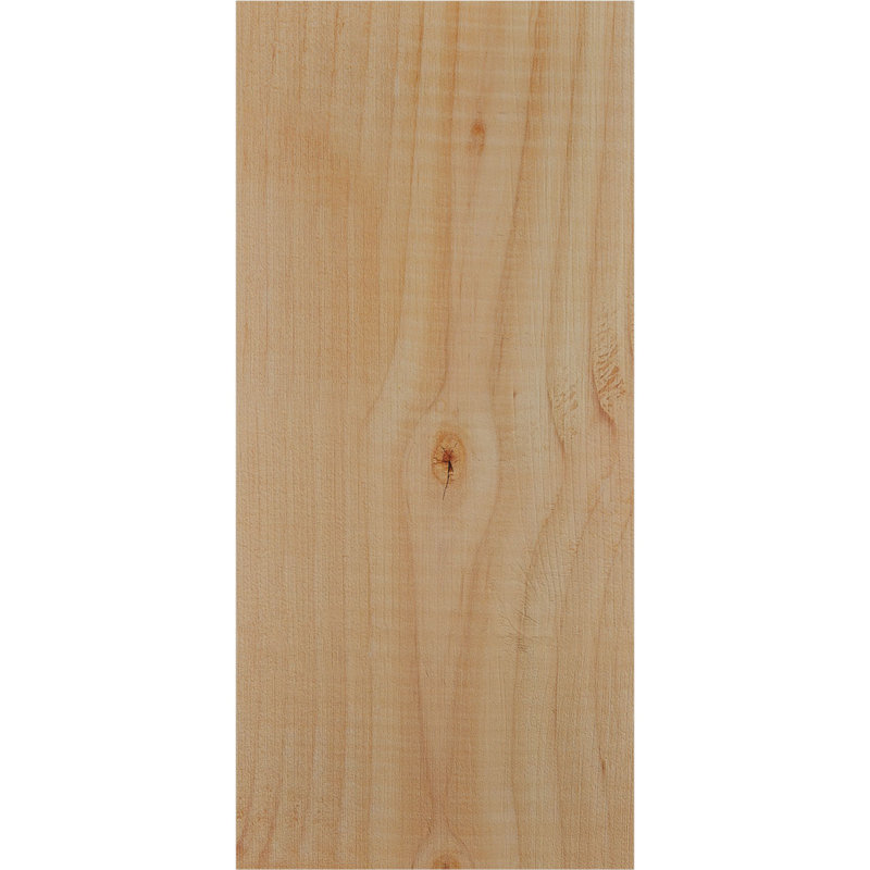 Corbeau Ridgewood avec contre-plaque, H 12 po x l 5,5 po x P 8 po, Sapin de Douglas, Lisse