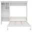 Lit escamotable avec bureau, armoire de rangement multicouche, lit escamotable mural Farmhouse avec lattes en bois-623332503