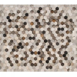 Angulo Cowhide Geometric Area Rug