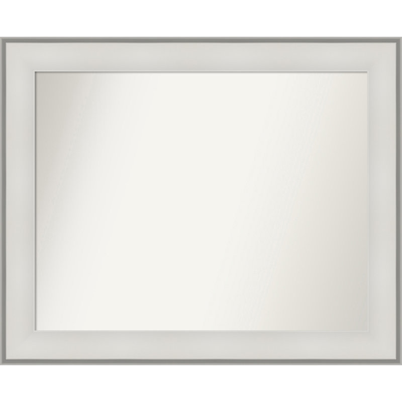 Miroir de salle de bain Imperial, Blanc, H 27 po x l 33 po