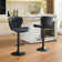 Swivel Adjustable Height Modern Bar Stools with Metal Frame 