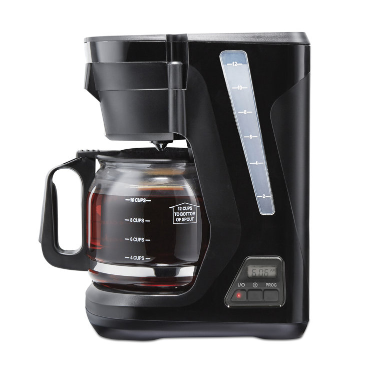 Frontfill Compact 12 Cup Programmable Coffee Maker