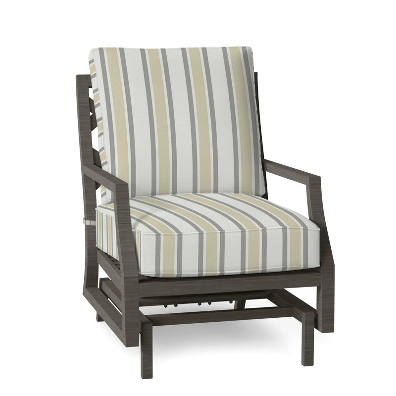 Fauteuil en treillis avec coussins, Lin colombe, Welt
