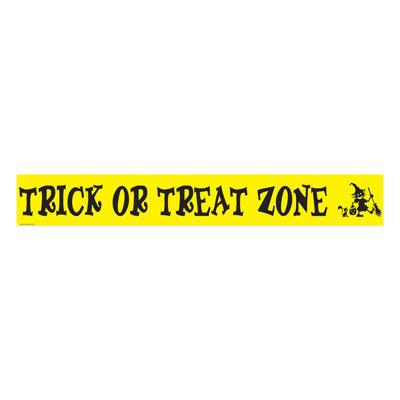 Halloween Trick Or Treat Zone Party Tape