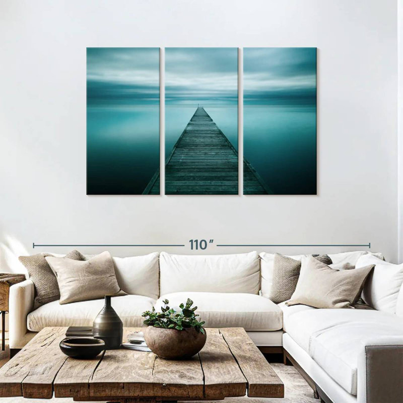 Aletra Evening Stillness, 48" H x 74" W