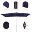 Parasol de marché rectangulaire 10' x 6,5'-66223632