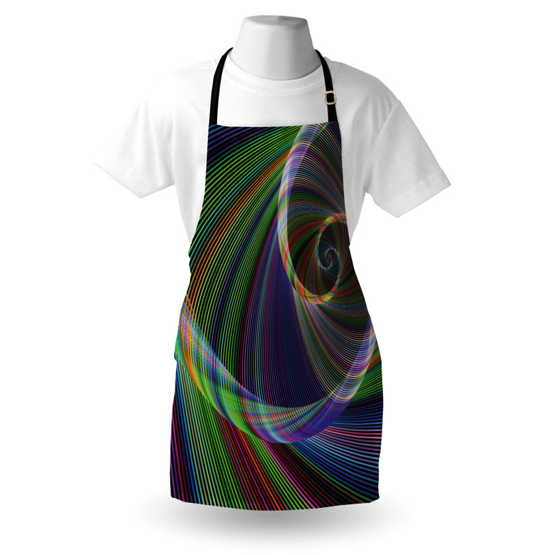 No Pattern Bib Apron