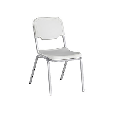 Chaise empilable de bureau sans accoudoirs