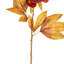 Vickerman 21" Artificial Red/Brown Peony Stem 6/Bag. Recommended for indoor use.-1336167648