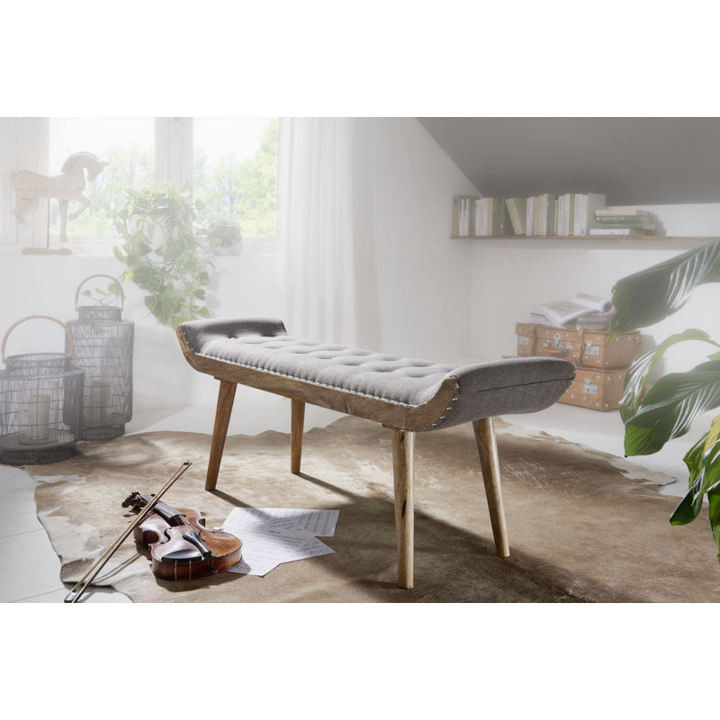 Suri Polyester Upholstered Bench