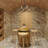 Analycia 3 - Light Steel Dimmable Chandelier