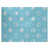 Bleu sarcelle / blanc