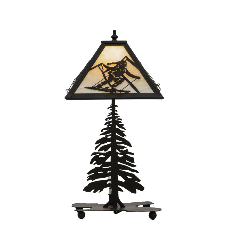 Rustic Lodge Table Lamp