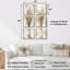 Beige blanc Boho plante chic - ensemble de 6 impressions sur toile plumes bohème-1573777580-1573777581